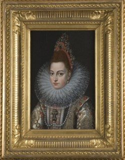 Isabella Klara Eugenia, 1566-1633, married to Archduke Albrecht of Austria. Creator: Frans Pourbus the Younger.
