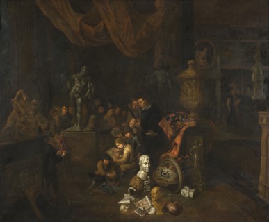 Interior of an Art School. Creator: Gerard Thomas.