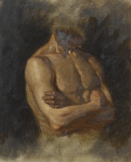 Nude, 1871. Creator: Gustaf Cederström.