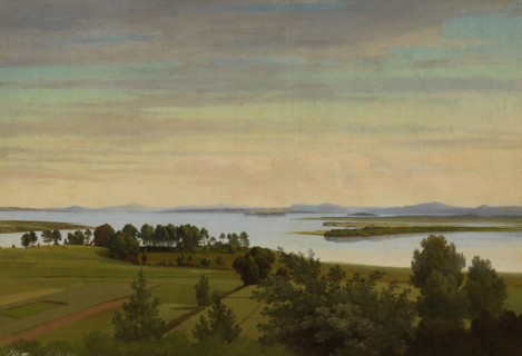Lake Siljan. Study. Creator: Gustav Wilhelm Palm.