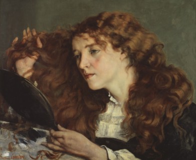 Jo, the Beautiful Irish Girl, 1866. Creator: Gustave Courbet.