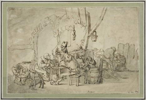 Hungry Peasants at a Meagre Meal. Creator: Unknown.