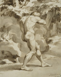 Naked man. Creator: Jan de Bisschop.