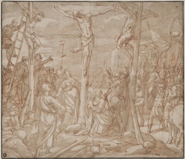 The crucifixion, 1598. Creator: Jan Luyken.