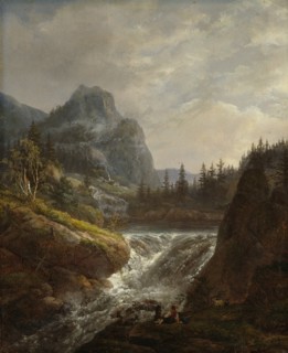 Norwegian Landscape, 1822. Creator: Johan Christian Dahl.
