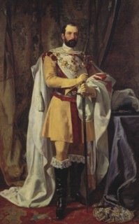 Karl XV, 1826-1872, king, 1861. Creator: Johan Fredrik Hockert.
