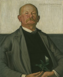 Kristian Zahrtmann,the Danish Painter, 1896. Creator: Johan Rohde.