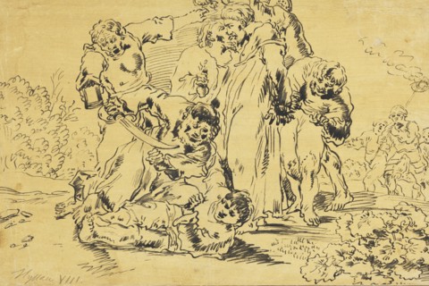The Imprisonment of Christ. Creator: Leonard Bramer.