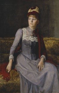 Mrs Anna Flensburg, 1887. Creator: Vilhelmina Carlson.