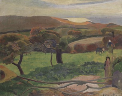 Landscape from Bretagne, 1889. Creator: Paul Gauguin.