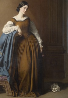Mrs Georgina Maria Grenfell, died 1894, married Glyn. Creator: Robert Thorburn.