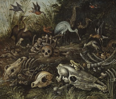Memento mori, between 1600 and 1609. Creator: Roelandt Savery.