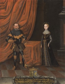 Henry, 1473-1541, Duke of Saxony, Catherine, 1477-1561, Princess of Mecklenburg, c16th century. Creator: Unknown.
