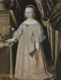 Kristina, 1645-1705, Princess of Baden-Durlach, Duchess of Saxe-Gotha, 1651. Creator: Anon.