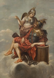 Mars and Minerva, c17th century. Creator: Unknown.