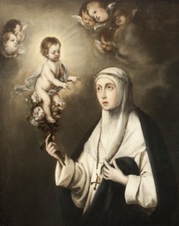 St Rosa of Lima. Creator: Anon.