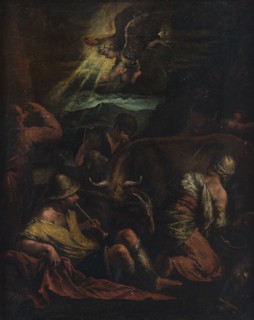 The Annunciation to the Shepherds. Creator: Unknown.