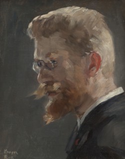 Peder Severin Kröyer (1851-1909), c1880s. Creator: Alfred Philippe Roll.