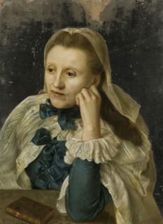Unknown woman, possibly Anna Charlotta Kruuse af Verchou (1689-1766), 18th century. Creator: Anders Bergius.