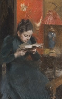 The Artist's Wife, 1889. Creator: Anders Leonard Zorn.