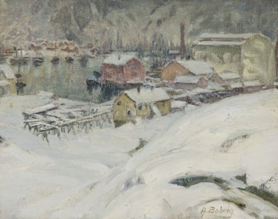 Overcast Weather. Study from North Norway. Creator: Anna Katarina Boberg.