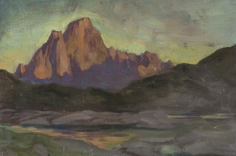 Vaagakallen. Study from Lofoten, 1901. Creator: Anna Katarina Boberg.