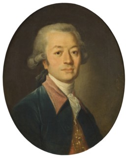 Portrait of a Man in Blue, c18th century. Creator: Jean-Baptiste Greuze.
