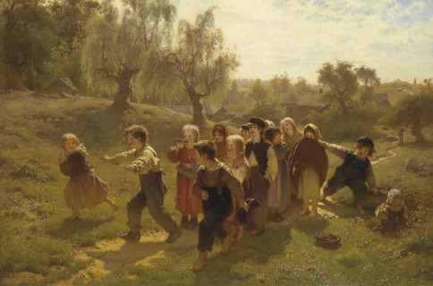 The Game. Creator: Johan August Malmström.