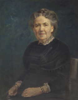 Sofia Lovisa Gumælius, 1840-1915, managing director, businesswoman, 1910. Creator: Axel Jungstedt.