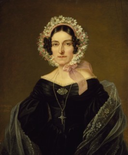 Sofia Magdalena Cantzler, 1839. Creator: Carl Wilhelm Nordgren.