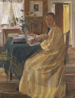 The Artist's Sister, 1899. Creator: Carl Wilhelmson.