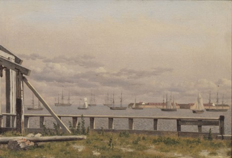 View from the Lime-kilns in Copenhagen, 1825. Creator: CW Eckersberg.