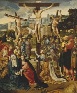 The Crucifixion, between 1500 and 1527. Creator: Cornelius Engebrechtsz.