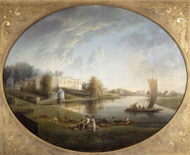 Pope House at Twickenham, 1773. Creator: Elias Martin.