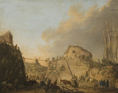 The Dock at Sveaborg. Creator: Elias Martin.