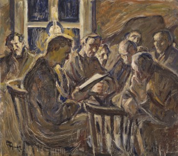 The Meeting, 1929. Creator: Ester Almqvist.