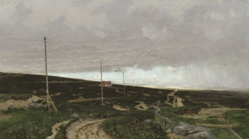 On the coast. Motif from Jaeren, Norway, 1879. Creator: Frits Thaulow.