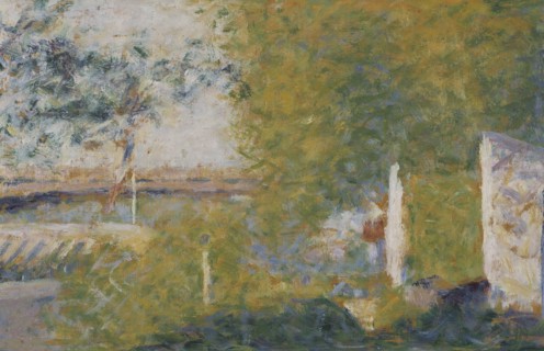 The Bridge at Bineau. Creator: Georges-Pierre Seurat.