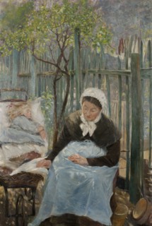 Paris in the Spring, 1892. Creator: Gerda Roosval-Kallstenius.