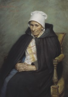Old French Countrywoman, 1885. Creator: Jenny Nystrom.