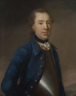 Unknown man (called Lieutenant Colonel Salomon Schützer), 1750. Creator: Johan Henrik Scheffel.