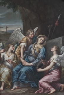 The Virgin Mourning at the Tomb, 1764. Creator: Lorenzo Gramiccia.