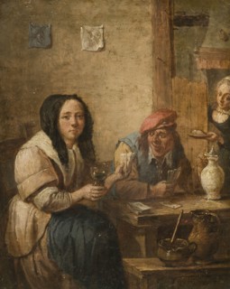 The Card Game, c17th century. Creator: Unknown.