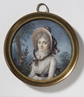 Stéphanie Félicité Ducrest de St-Aubin, 1746-1831, c1780. Creator: Marie Gabrielle Capet.