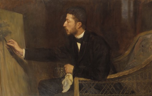 Prince Eugen, 1895. Creator: Oscar Bjorck.