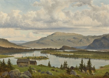 Saggat Swamp Kvikkjokk, 1861. Creator: Per Daniel Holm.