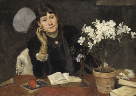 The Artist, Julia Beck, 1882. Creator: Sven Richard Bergh.