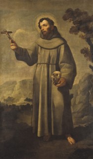 St Francis. Creator: School of Francisco de Zurbarán.