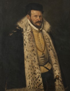 Portrait of a Man in a Furlined Coat, c16th century. Creator: School of Giovanni Battista Moroni.