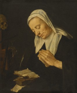 Praying Woman, c19th century. Creator: Unknown.